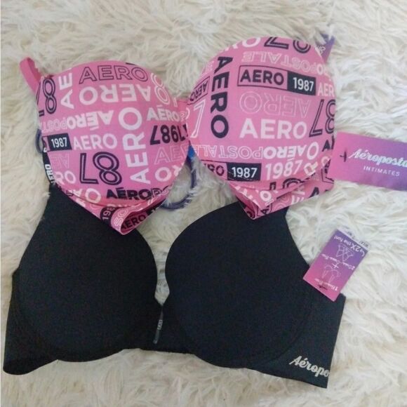 Aéropostale brasBasic bra &cross/cross bra sz 34C - Picture 1 of 4
